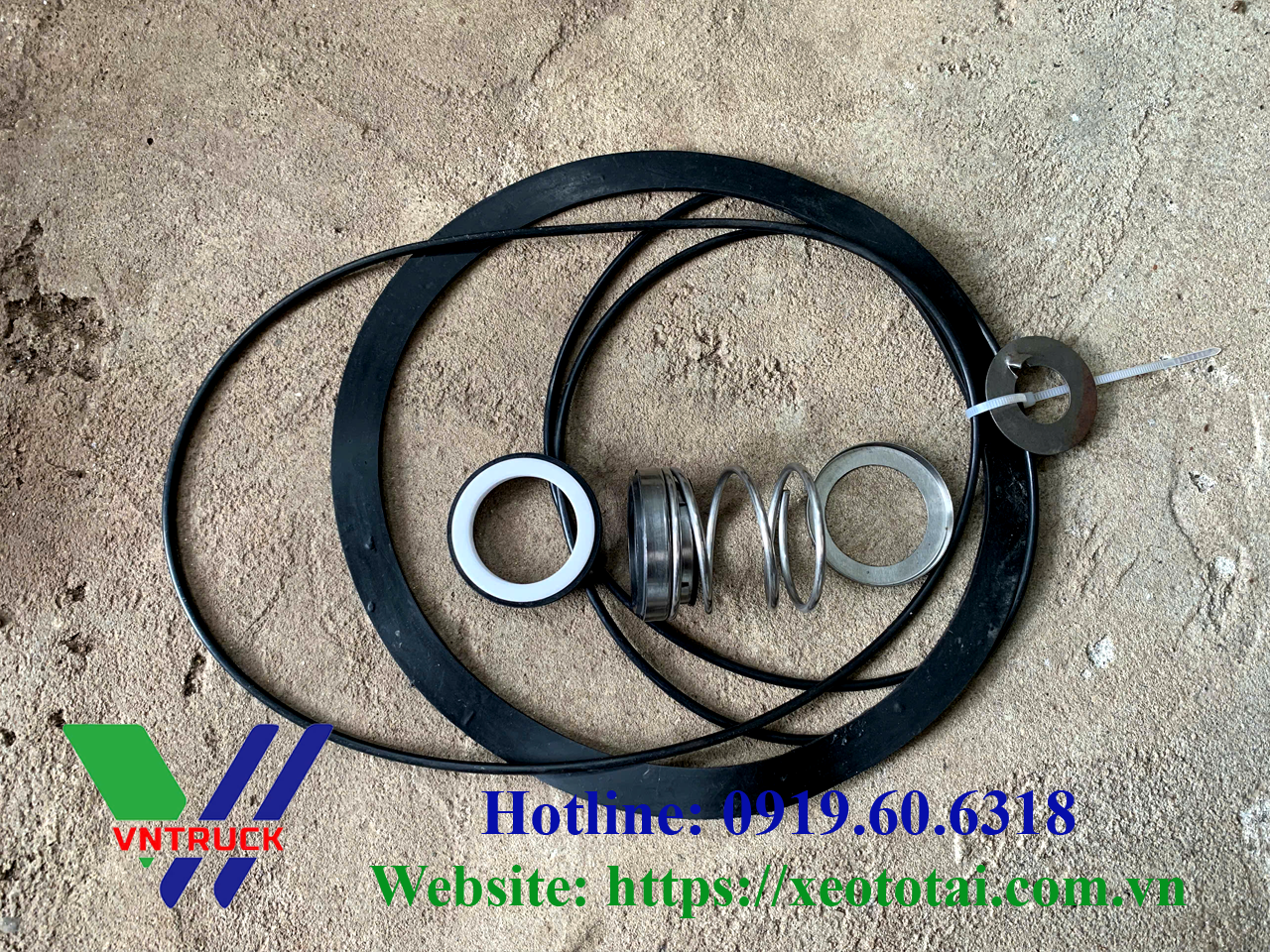 Phớt Bơm Nước 60m3 Xe Tưới Nước Rửa Đường