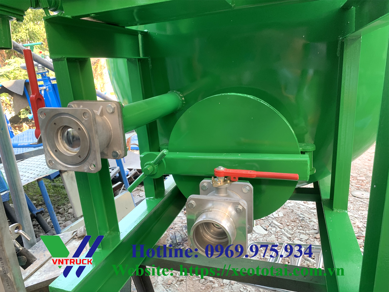 Bộ Chế Xe Hút Bể Phốt 3 -4 Khối