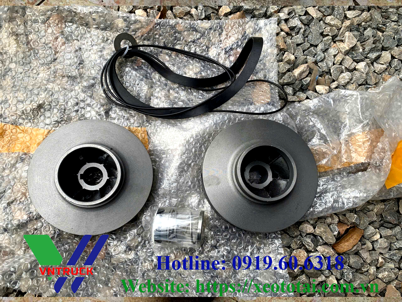 Bộ Cánh Và Phớt bơm Nước 60m3 Xe Tưới Nước Rửa Đường
