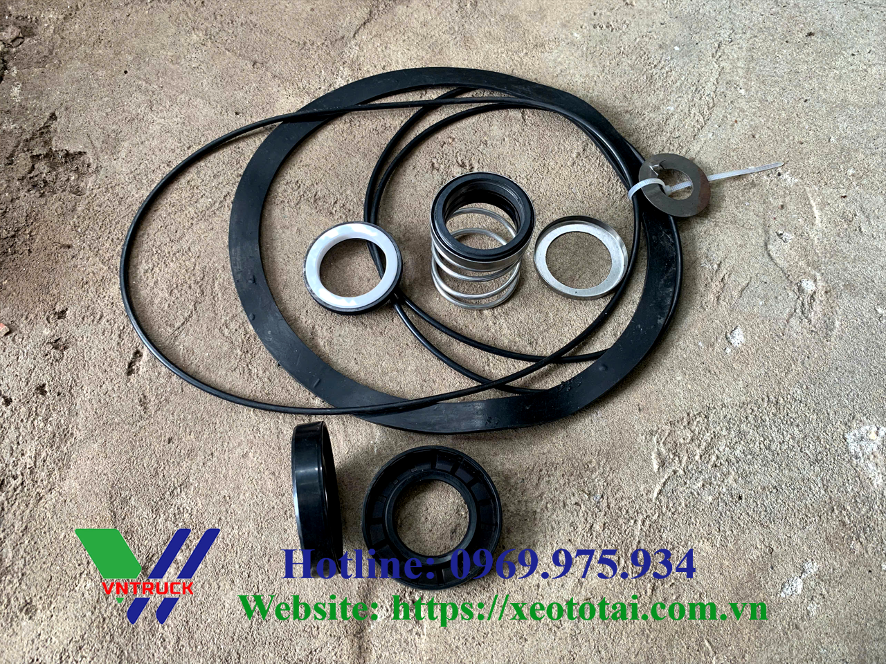 Phớt Bơm Nước 60m3 80QZF60-90 Xe Phun Nước Rửa Đường