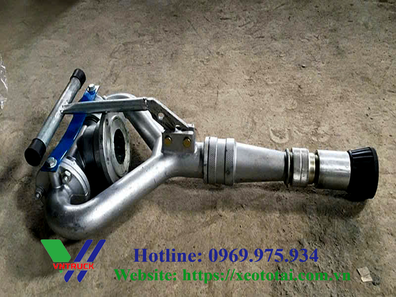 Súng Phun Áp Lực Cao Xe Tưới Nước Rửa Đường