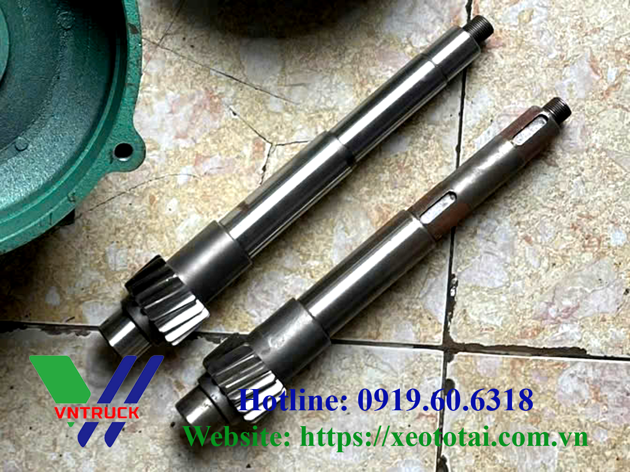 Trục Bơm Nước 60m3 80QZF-60/90 Xe Tưới Nước Rửa Đường