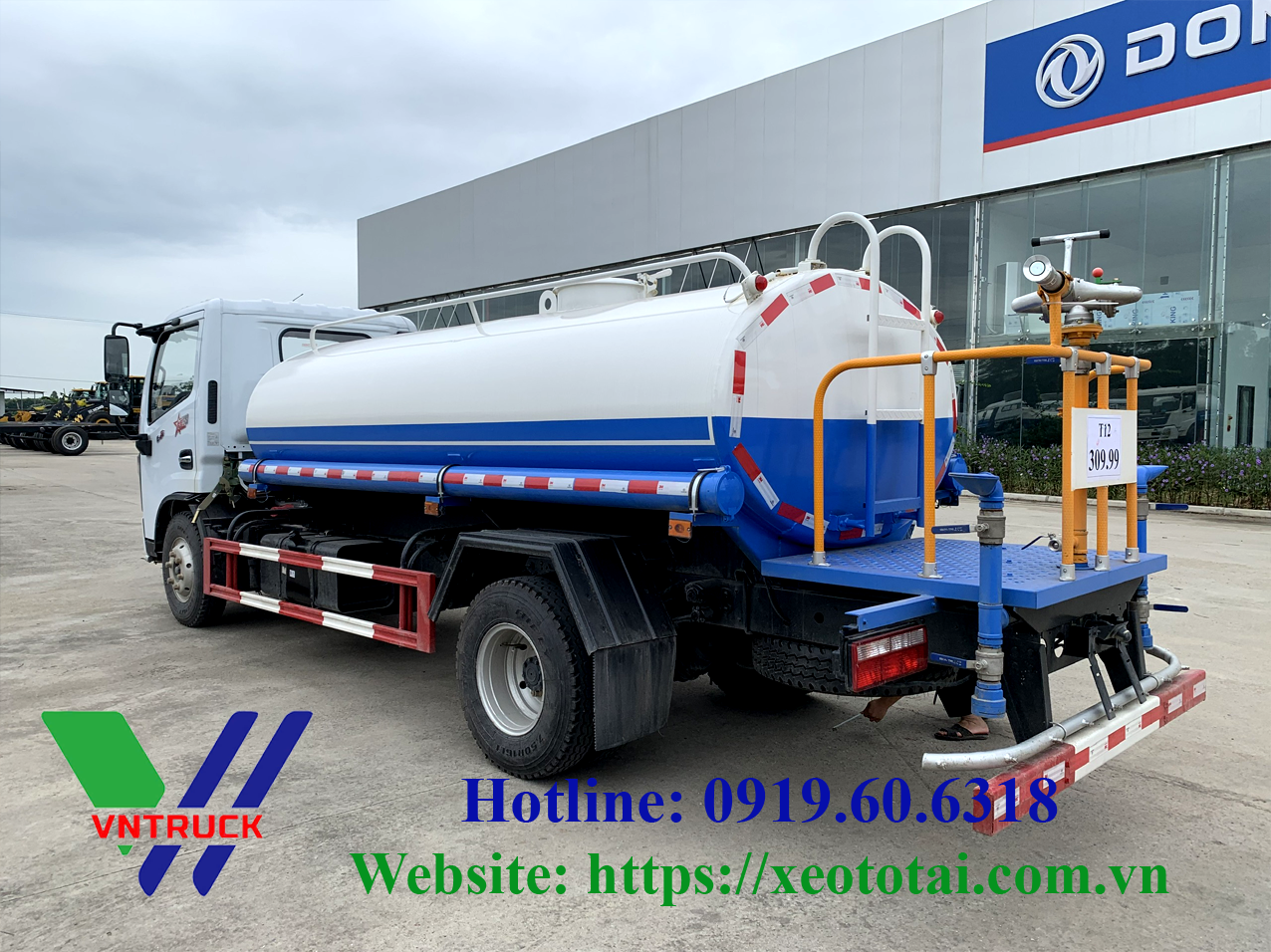 Xe Xitec Tuoiws Nước 5,3 Khối Dongfeng