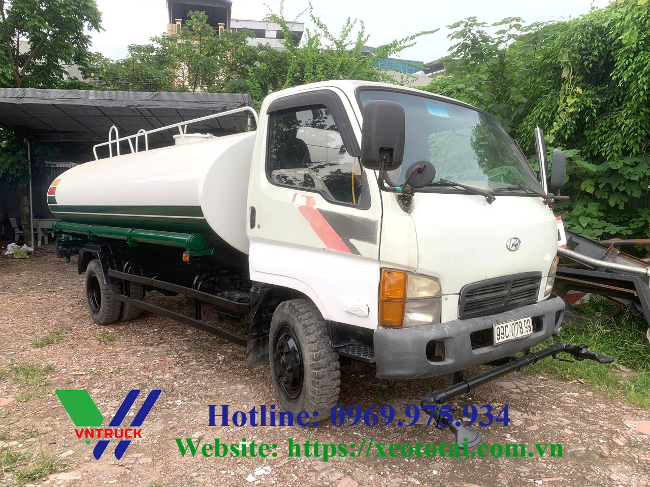 Thanh Lý Xe Tưới Nước Cũ 5 Khối