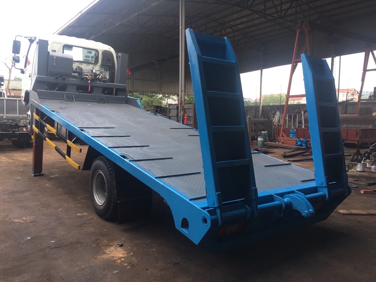 Xe Nâng Đầu Chở Máy Công Trình FOTON THACO OLLIN 720 2