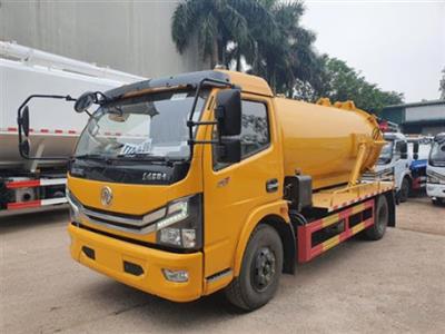 Xe hút bể phốt nhập khẩu nguyên chiếc Dongfeng 5 khối