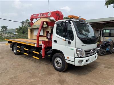 Xe cứu hộ giao thông gắn cẩu Unic 3 tấn 4 đoạn Urv 344