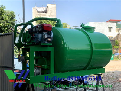 Bộ Chế Xe Hút Chất Thải 3 Khối, 4 Khối