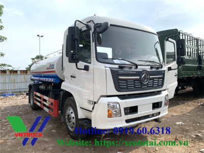 Xe Tưới Nước 9 Khối Dongfeng