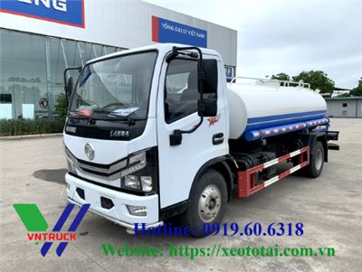 Xe Tưới Nước 5,3 Khối Dongfeng