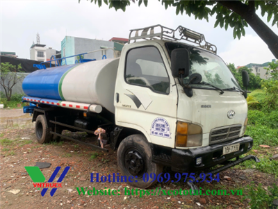 Thanh Lý Xe Téc Nước Cũ 5 khối đến 17 Khối Hyundai