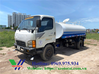 Bán Xe Tưới Nước Rửa Đường Cũ 5 Khối